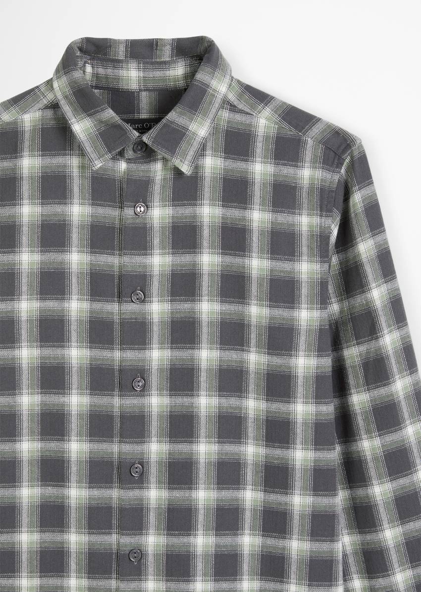 TEENS-BOYS shirt made of cotton in a flannel look