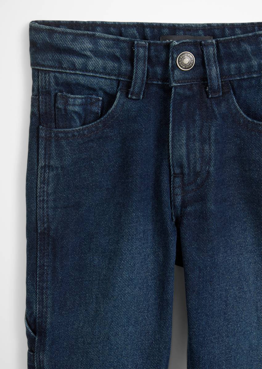 KIDS-BOYS cargo jeans made from organic cotton