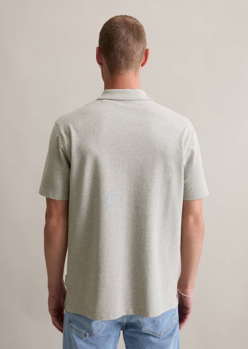 Polo shirt jersey regular made from pure organic cotton