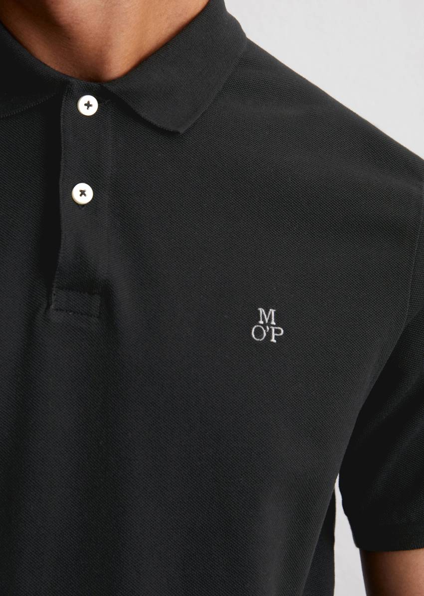 Piqué regular polo shirt Made of pure organic cotton
