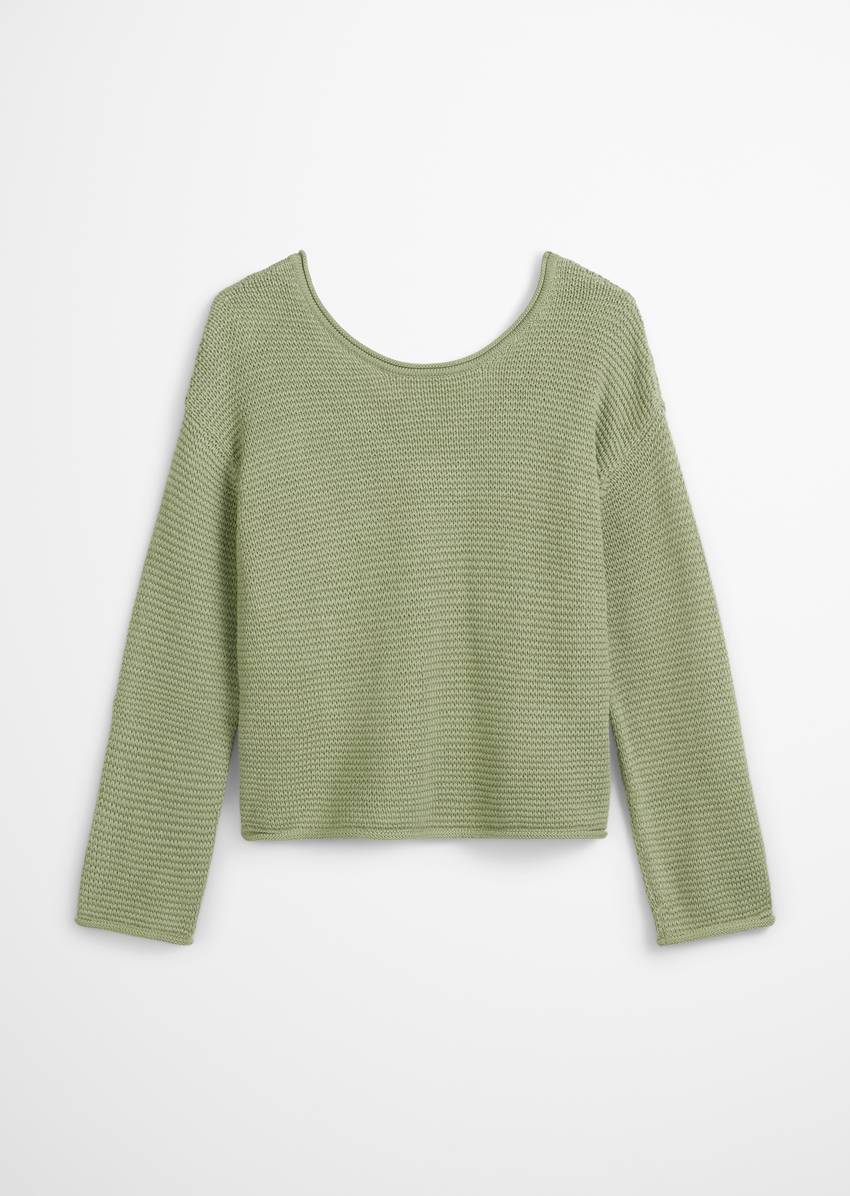 DfC oversize sweater made from organic cotton