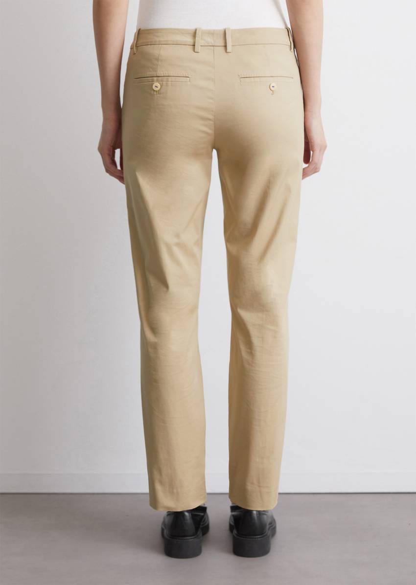 Pants model Torne Tailored made from elastic cotton twill