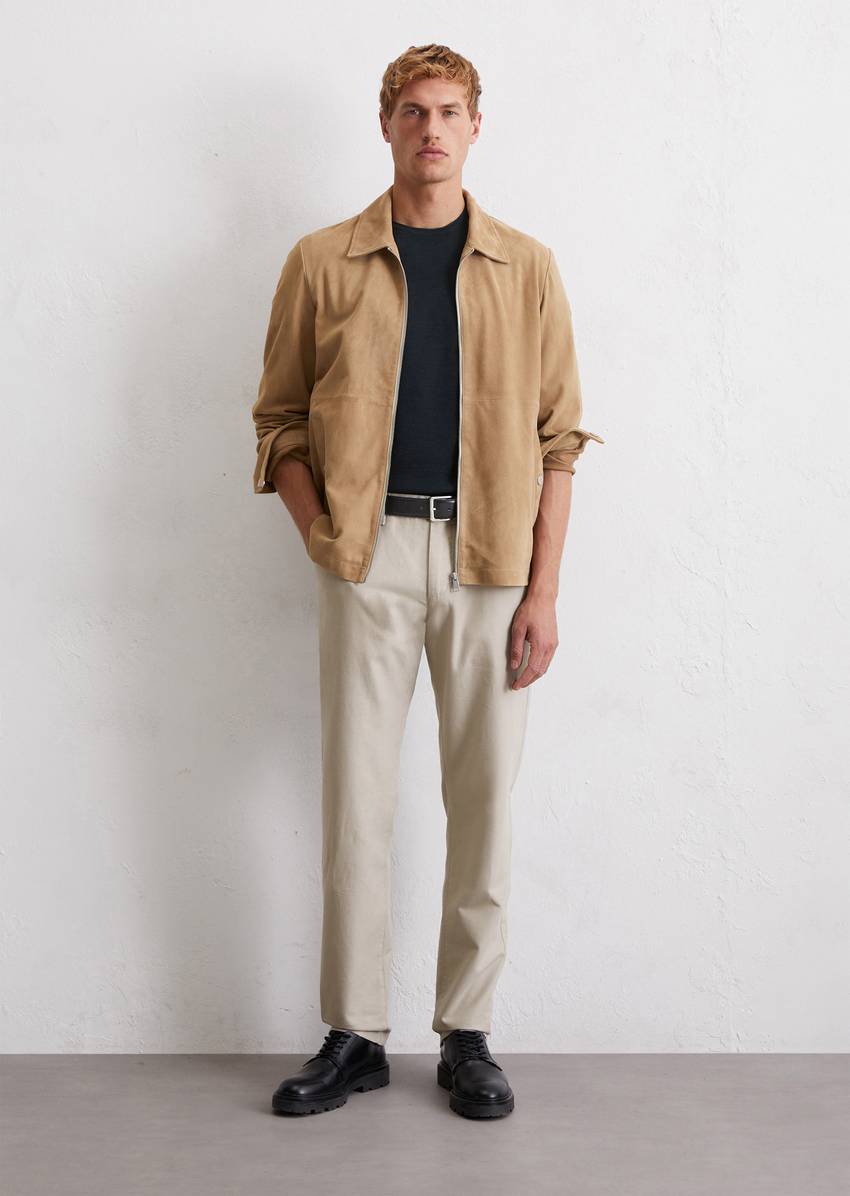 Chino Model Osby Jogger made from a cotton-linen blend