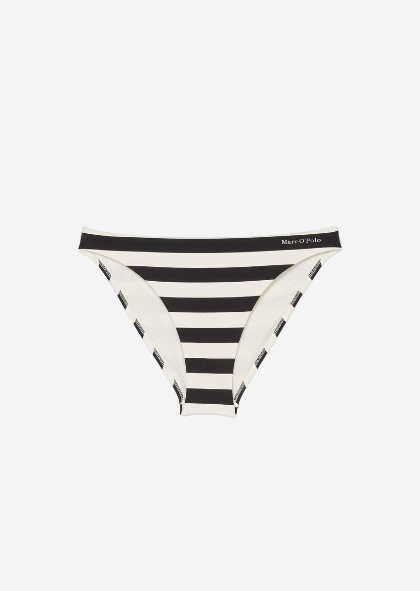 Bikini briefs made from recycled material