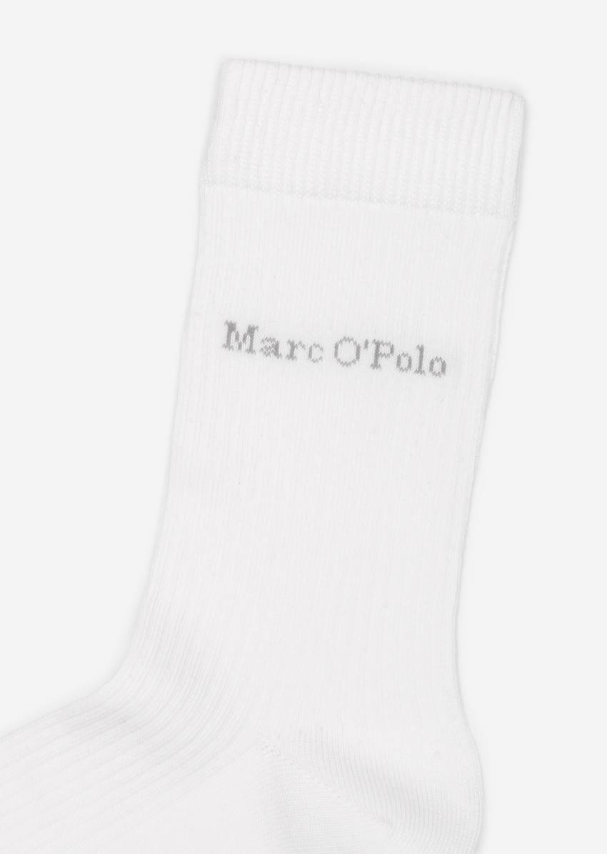 Sporty ribbed socks Pack of two