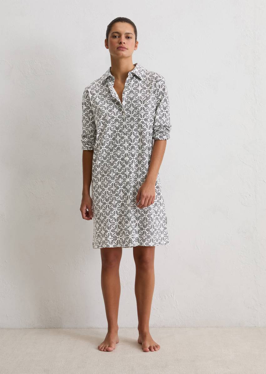 Lounge dress made from organic cotton jersey