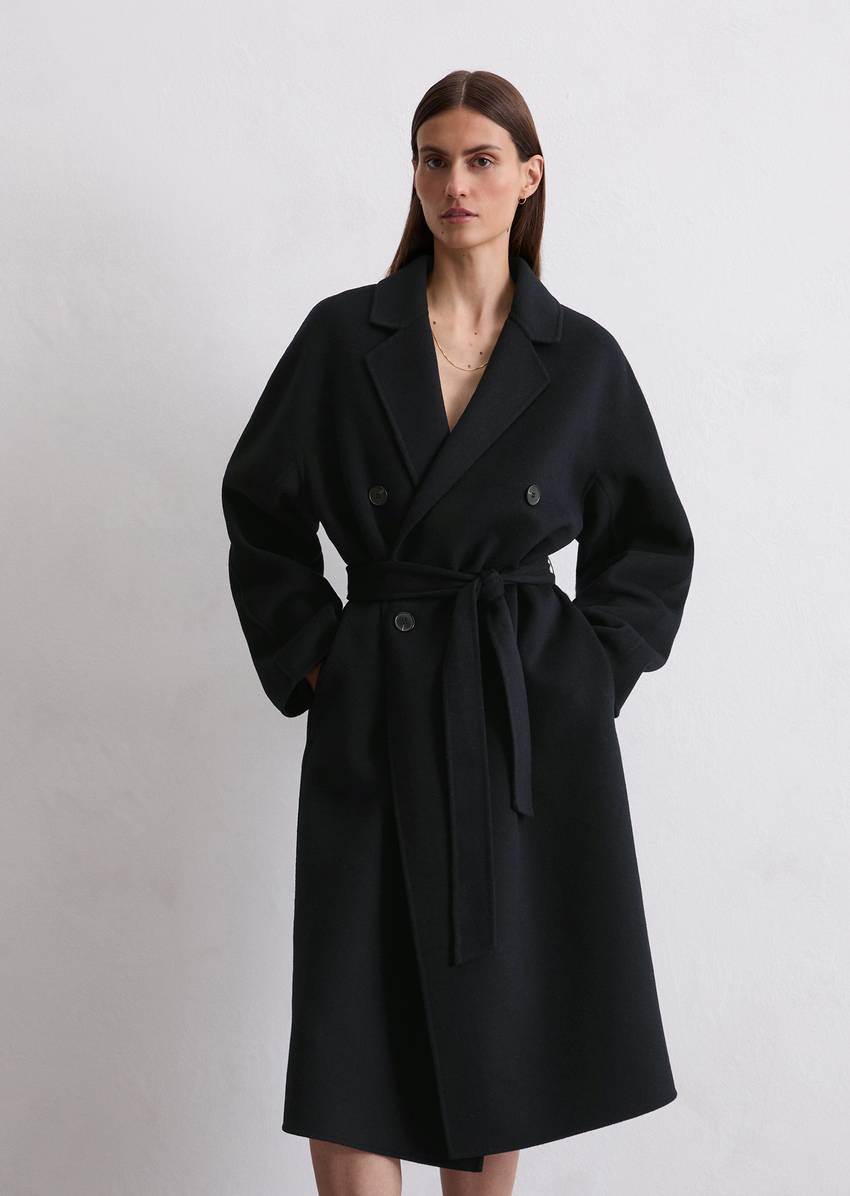 Wool coat Travel Collection made from doubleface quality