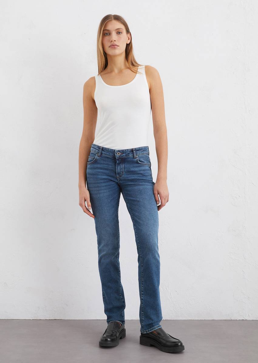 Jeans model Alby straight made from an organic cotton blend