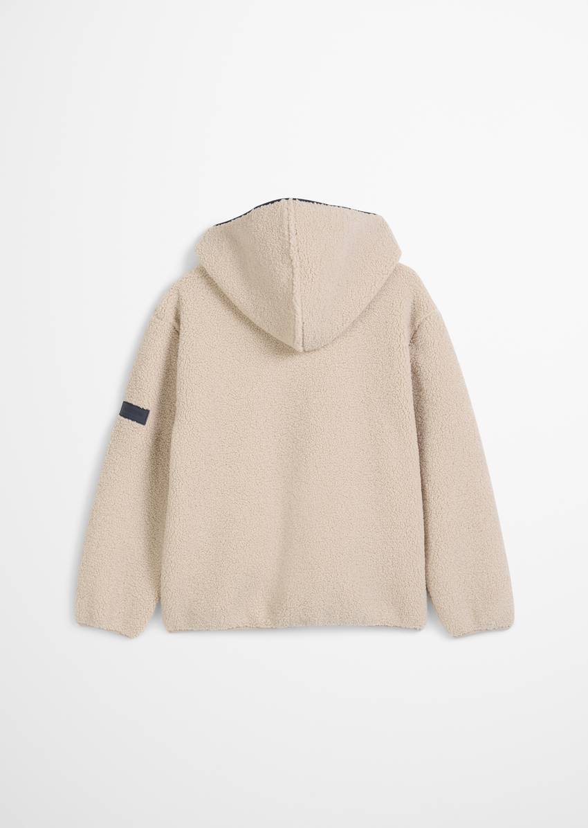 TEENS-BOYS teddy jacket with fleece inside