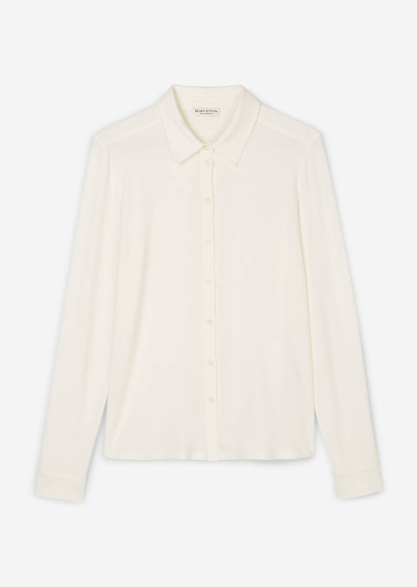 Regular jersey blouse from LENZING™ ECOVERO™
