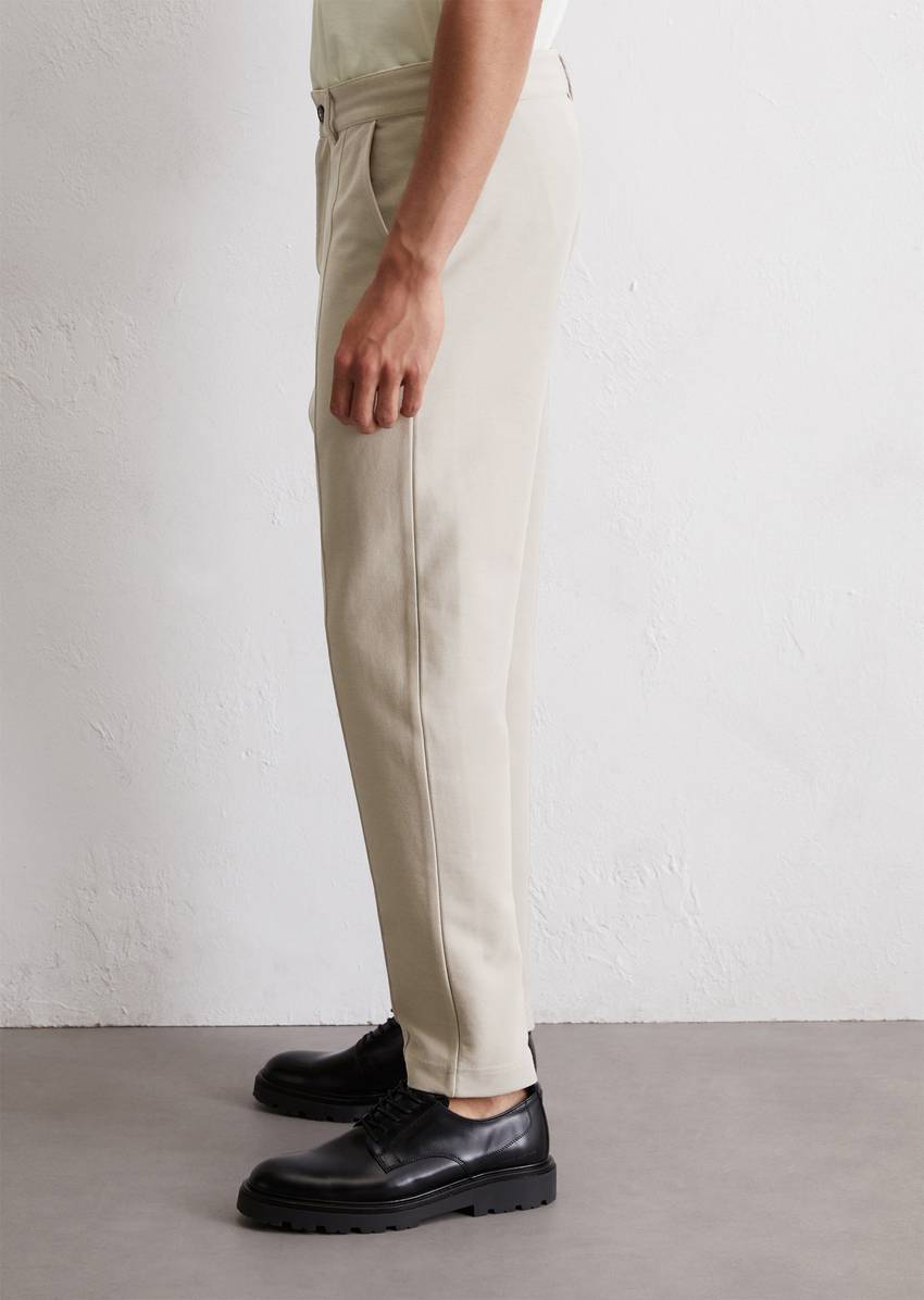 Jersey pants regular made from pure organic cotton