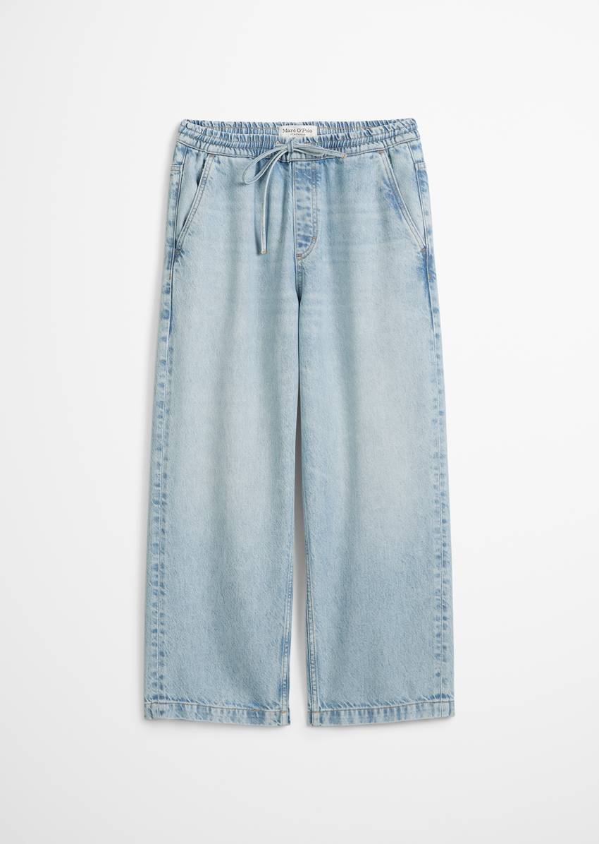 Flowing trousers wide made from TENCEL™ Lyocell mix