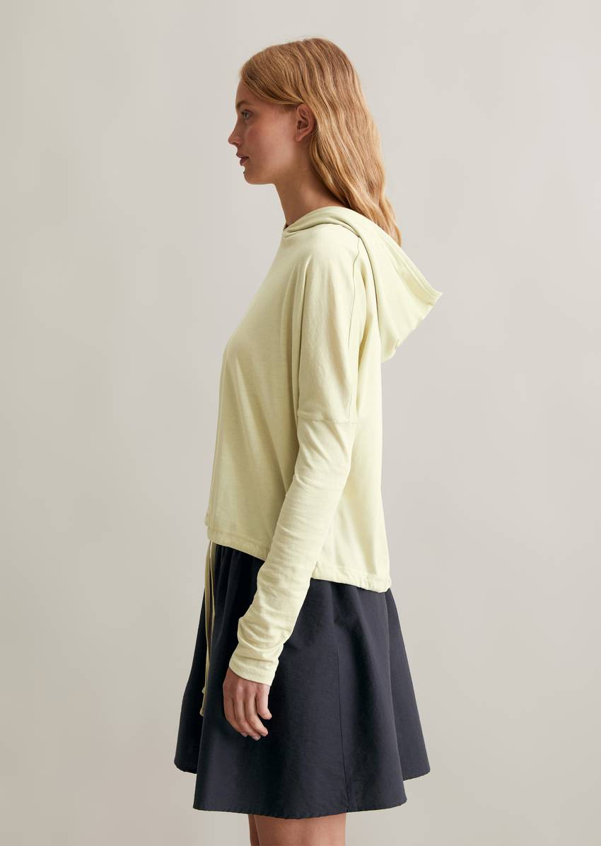 DfC hooded longsleeve relaxed made from soft organic cotton