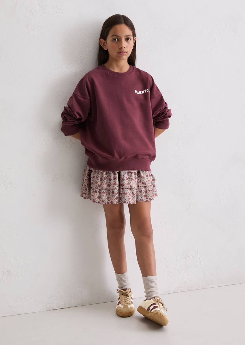 TEENS-GIRLS sweatshirt made from organic cotton