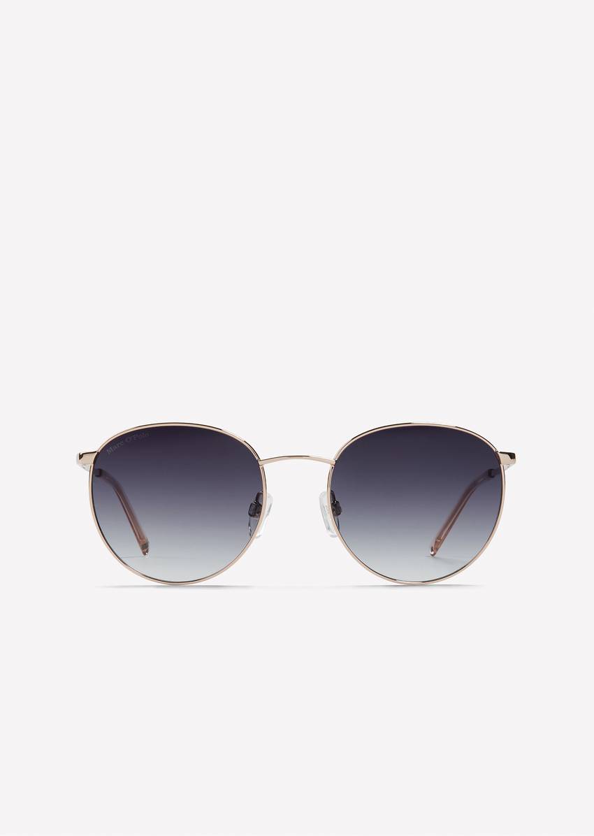 Unisex sunglasses with metal frames