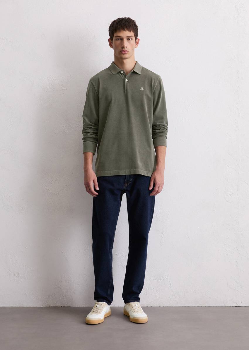 Polo shirt jersey regular made from pure organic cotton