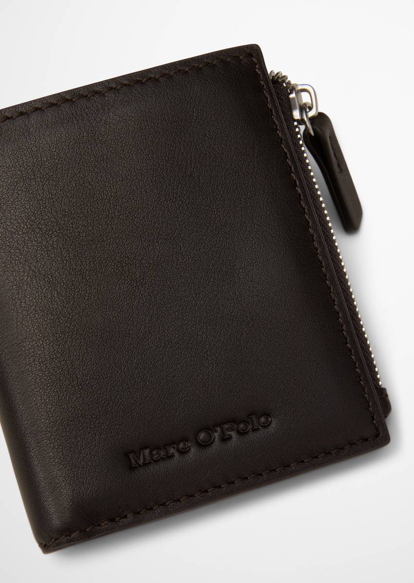 Wallet small made from fine cowhide