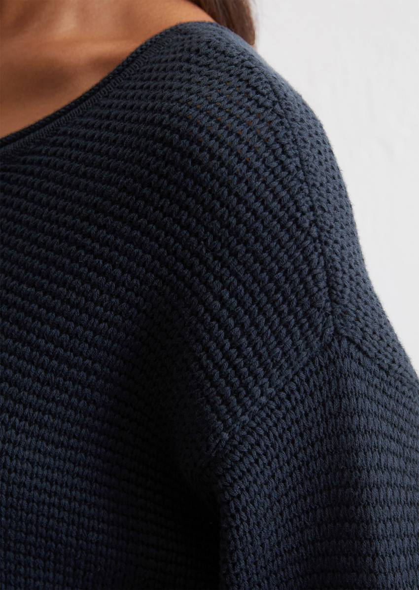 DfC oversize sweater made from organic cotton