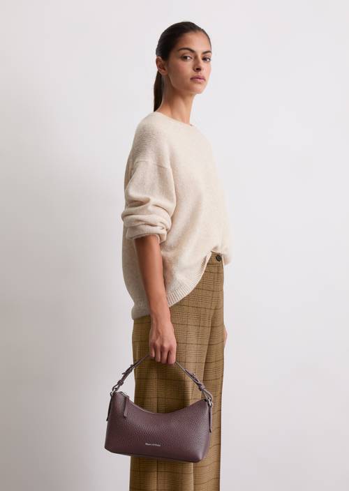 Shoulder bag medium made from finely grained cowhide