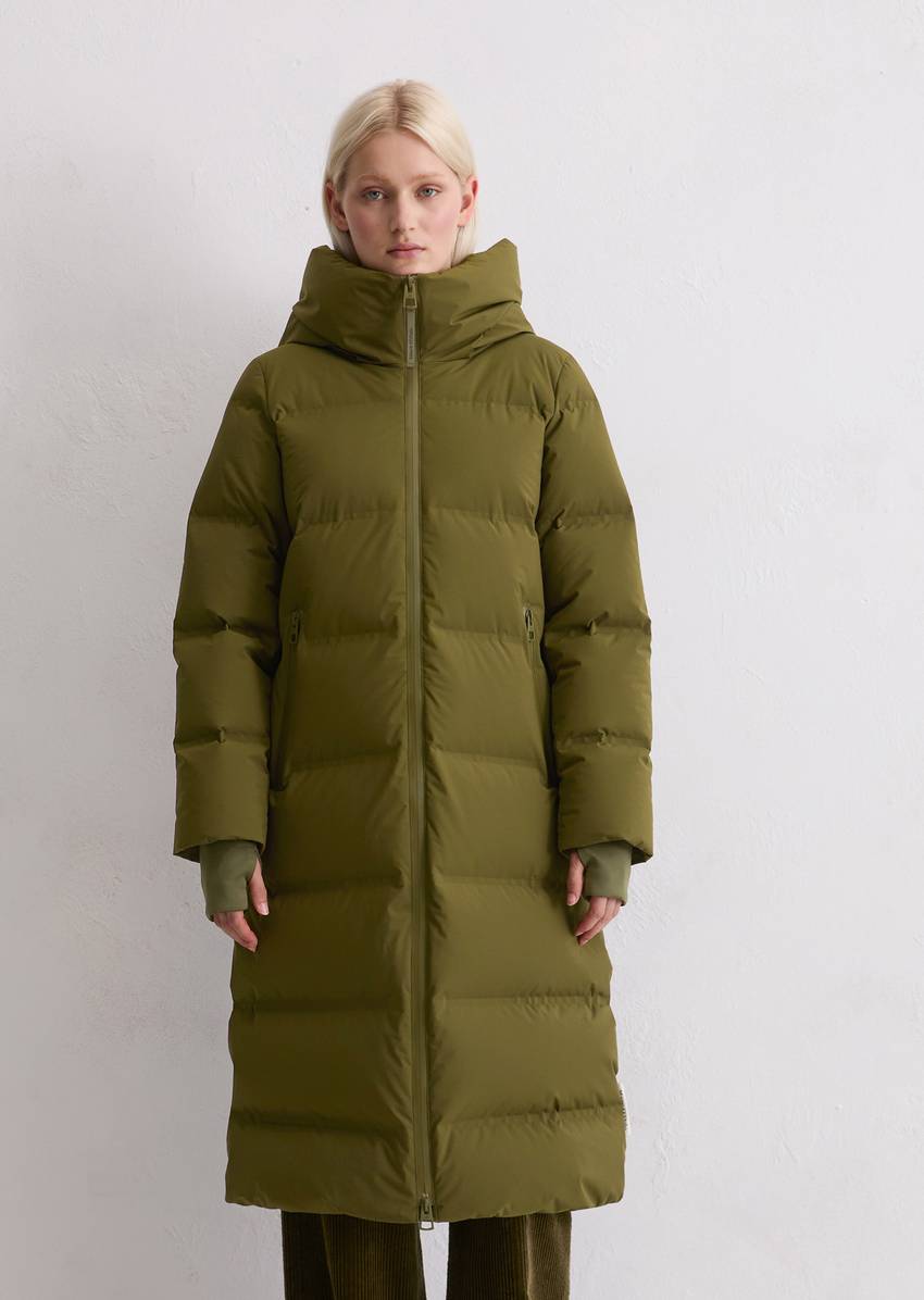 Down coat MOP x Function made from waterproof 2-layer performance fabric