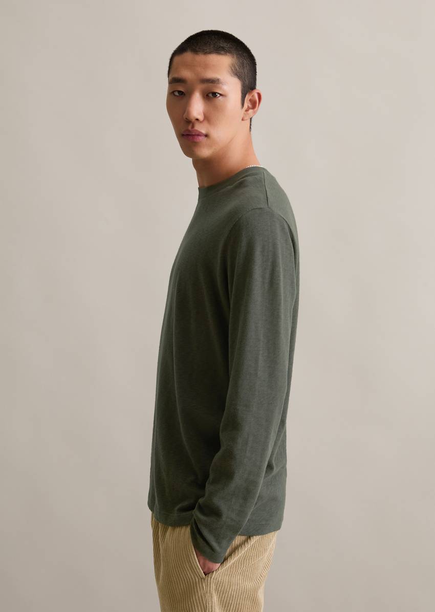 DfC Longsleeve regular in heavy slub jersey quality