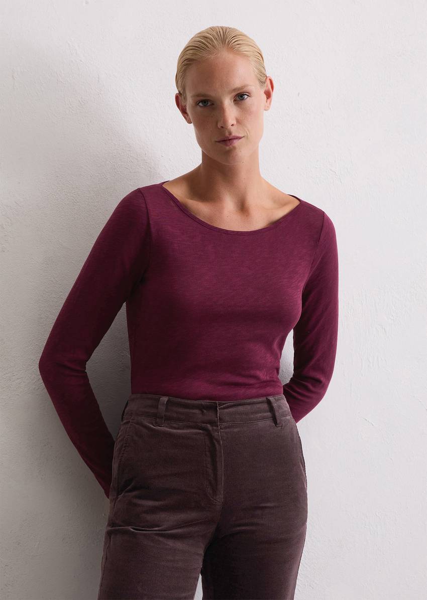 U-boat longsleeve regular made from organic cotton quality