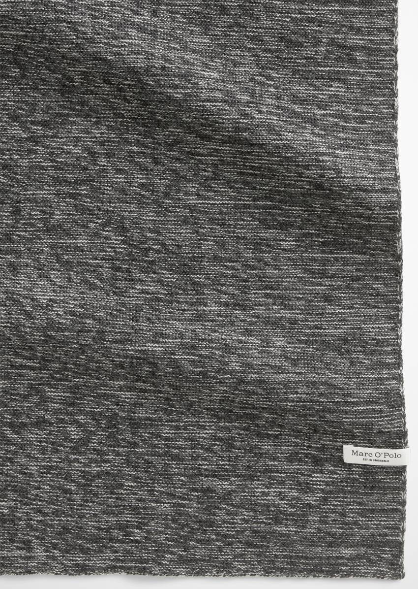 Scarf made from pure merino wool