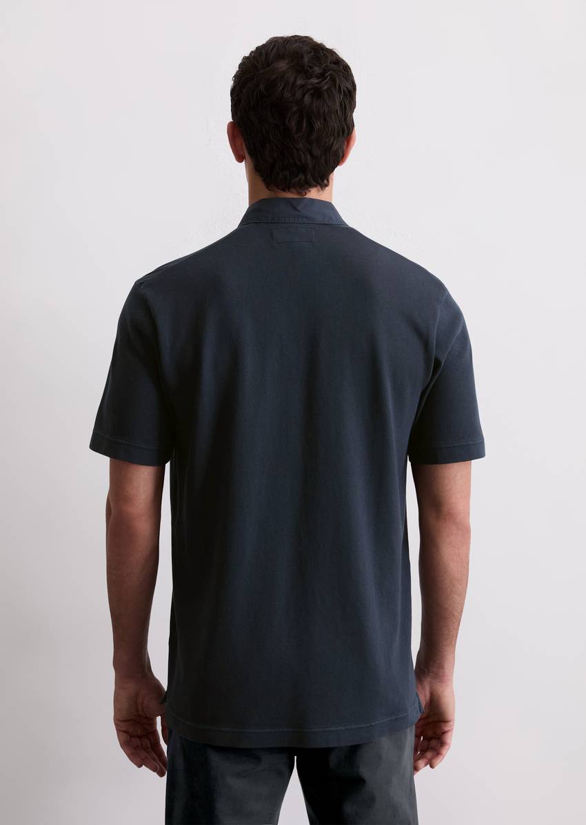 Polo shirt jersey regular made from pure organic cotton