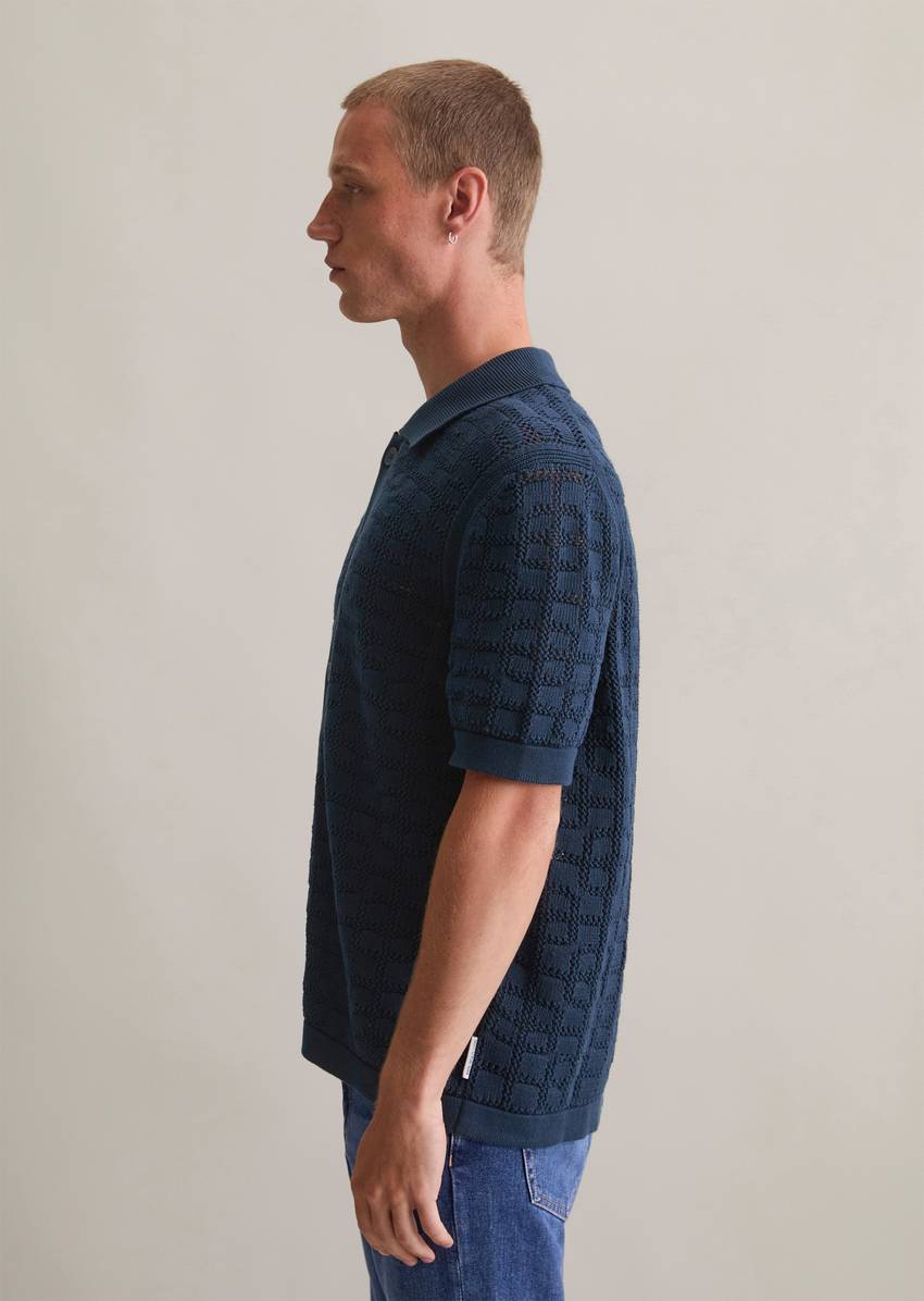 DfC knitted shirt regular made from pure organic cotton