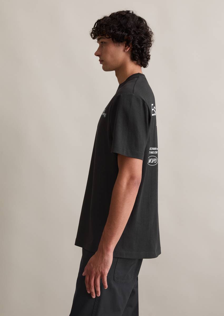 Relaxed T-shirt with casual back print