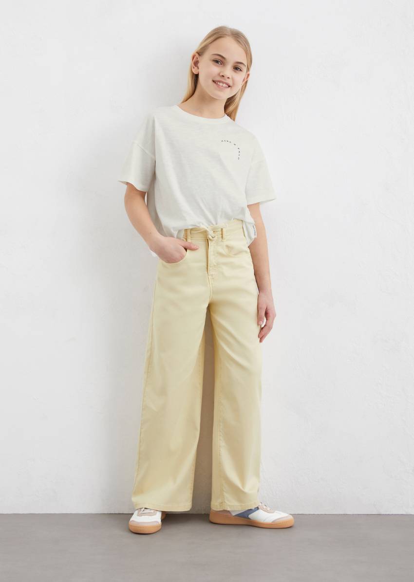 TEENS-GIRLS Jeans made from soft organic cotton denim