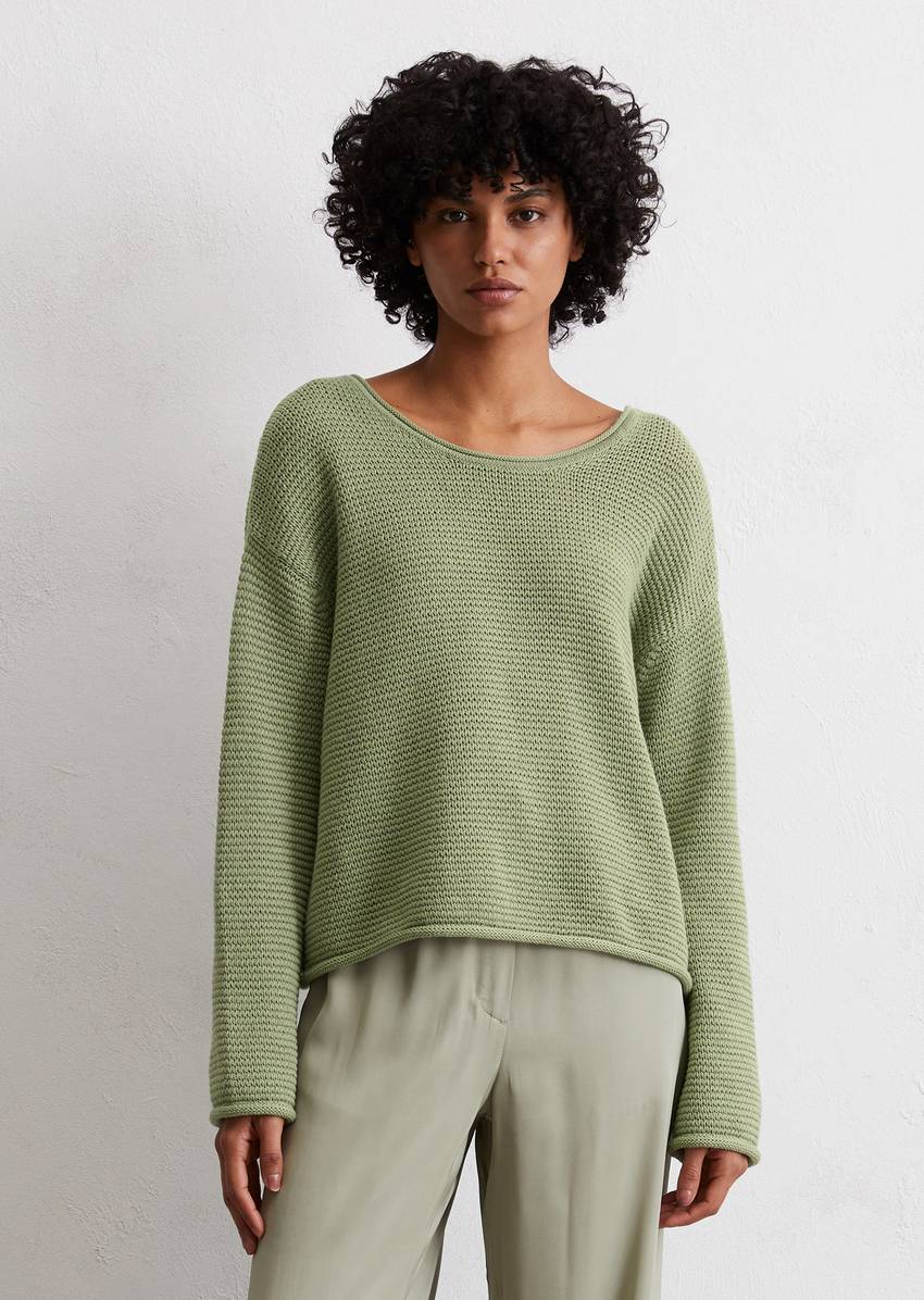 DfC oversize sweater made from organic cotton