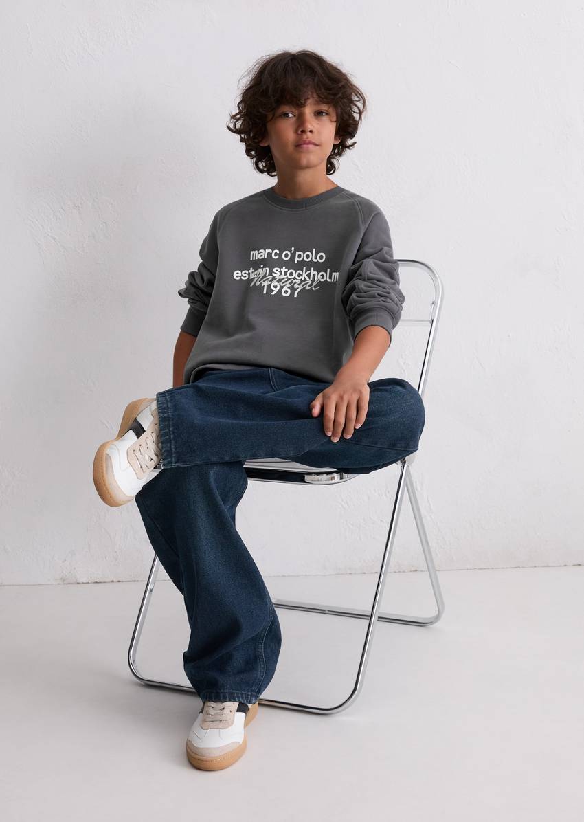 TEENS-BOYS sweatshirt made from pure organic cotton