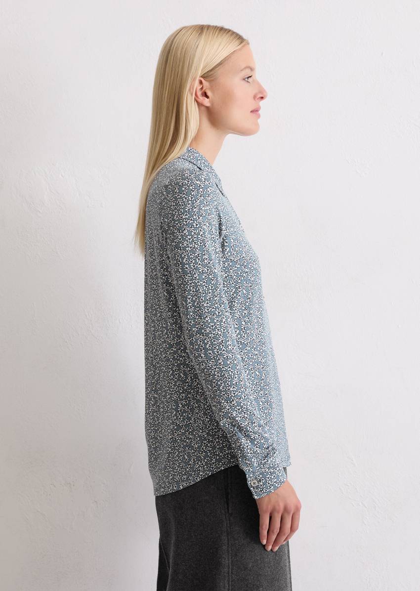 Regular jersey print blouse from LENZING™ ECOVERO™