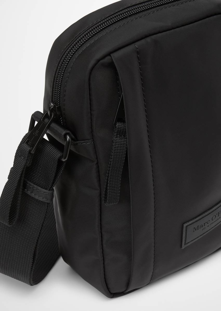 Shoulder bag small made from recycled material