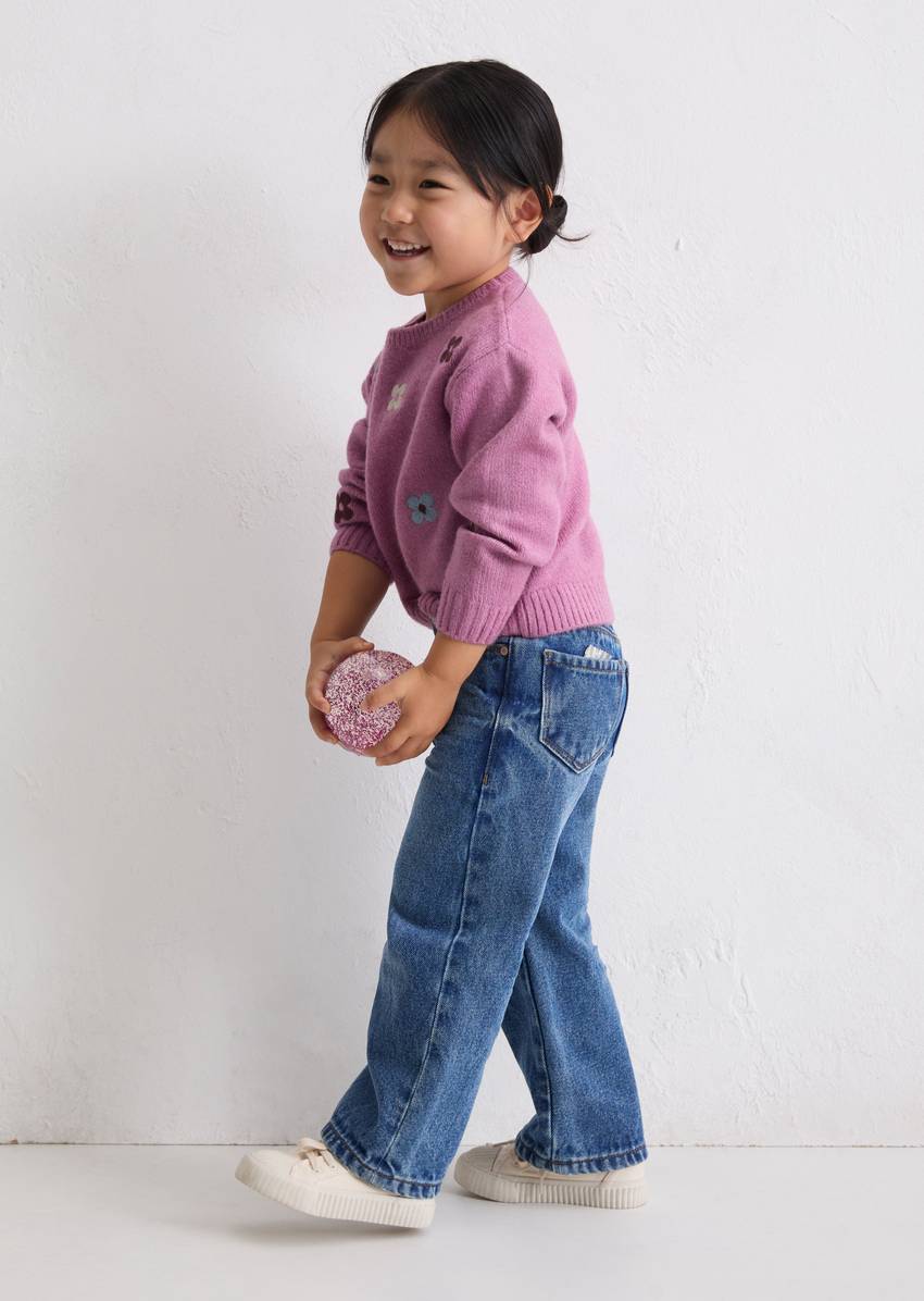 KIDS-GIRLS Jeans made from robust denim