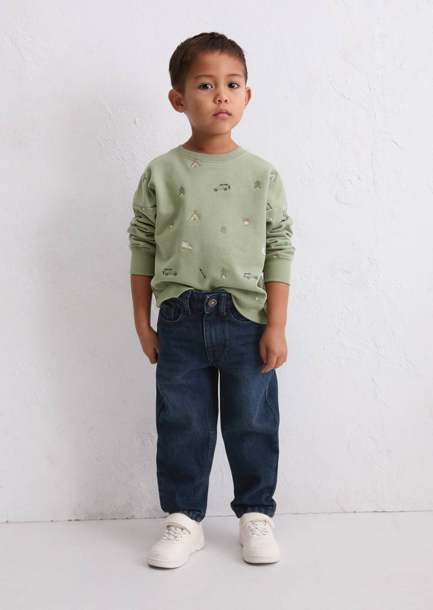 KIDS-BOYS Jeans made from pure organic cotton