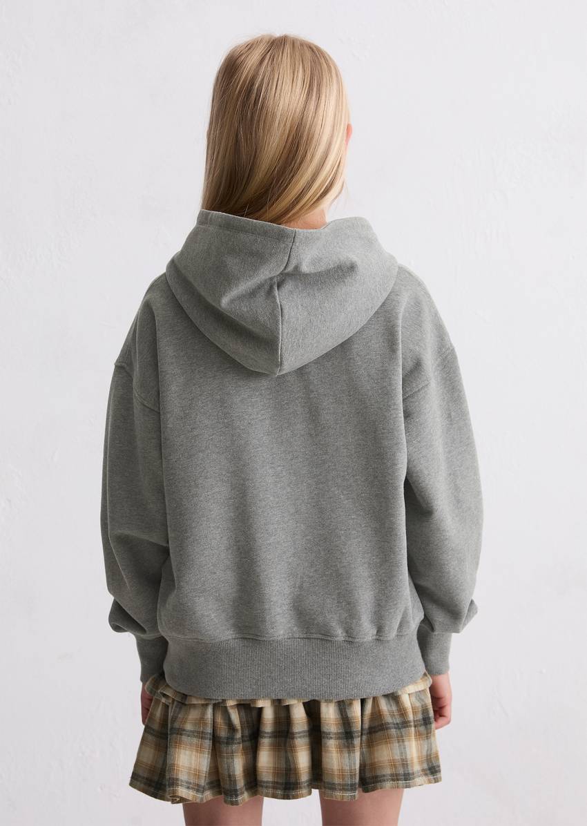 TEENS-GIRLS Hoodie made from organic cotton