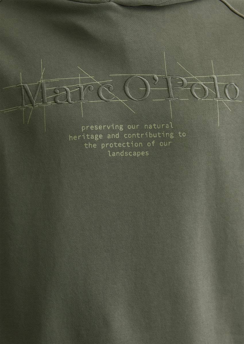 Hoodie regular made from recycled cotton