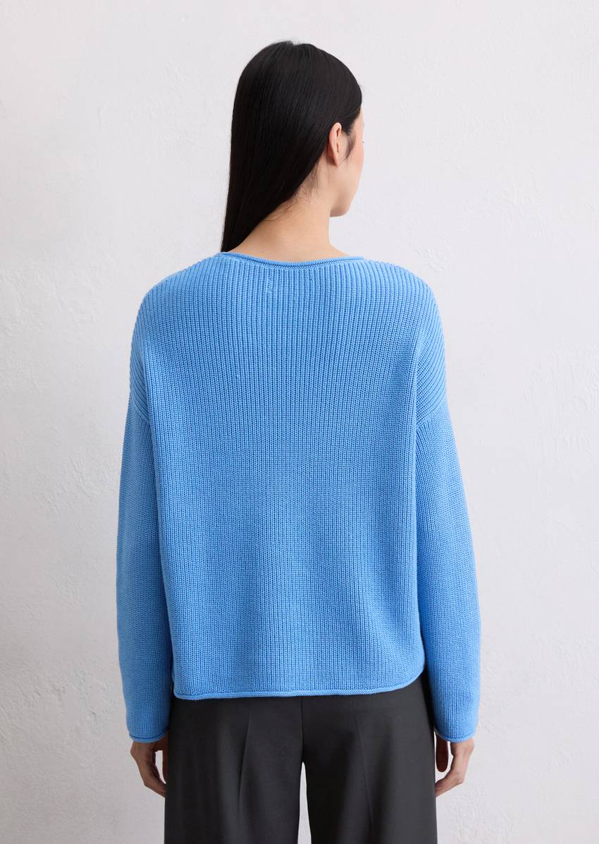 DfC knitted sweater oversize made from heavyweight organic cotton