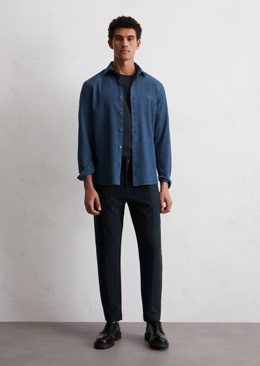 Jersey pants regular made from pure organic cotton