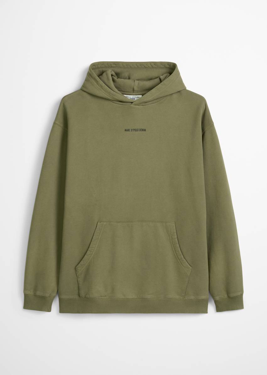 Hoodie relaxed made from soft touch organic cotton sweat