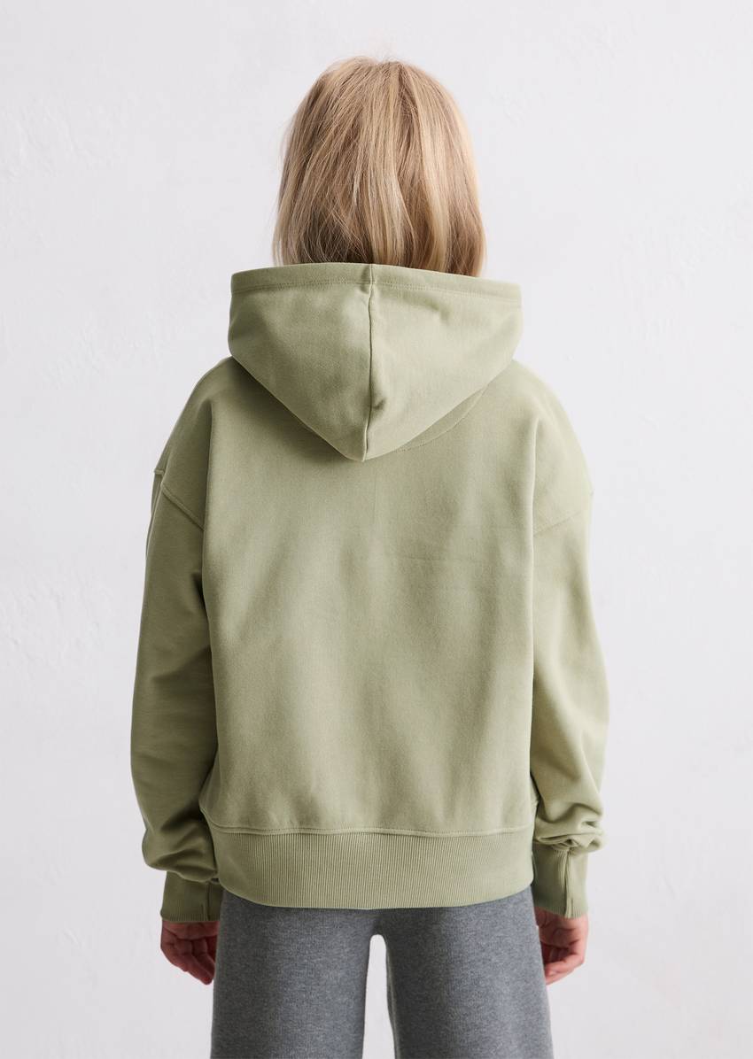 TEENS-GIRLS Hoodie made from organic cotton