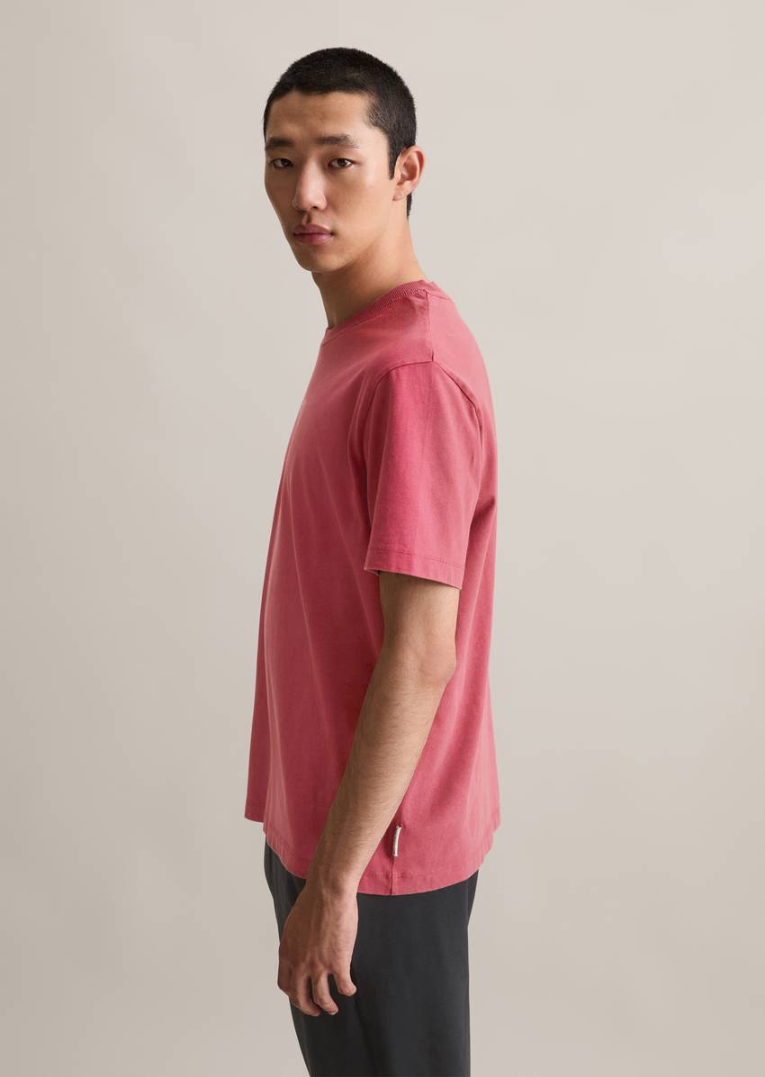 Relaxed T-shirt made from soft-touch organic cotton