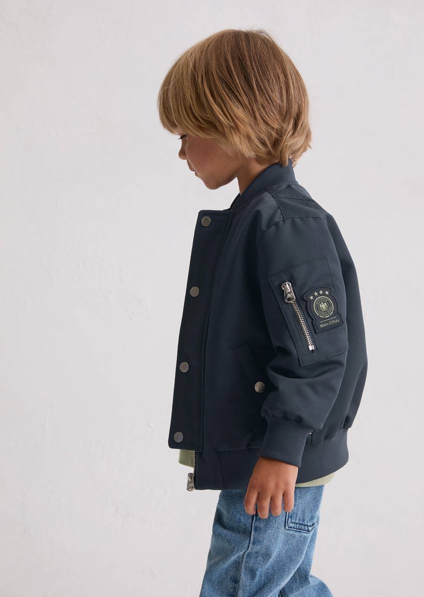 KIDS-BOYS bomber jacket with Marc O'Polo x DFB logo label
