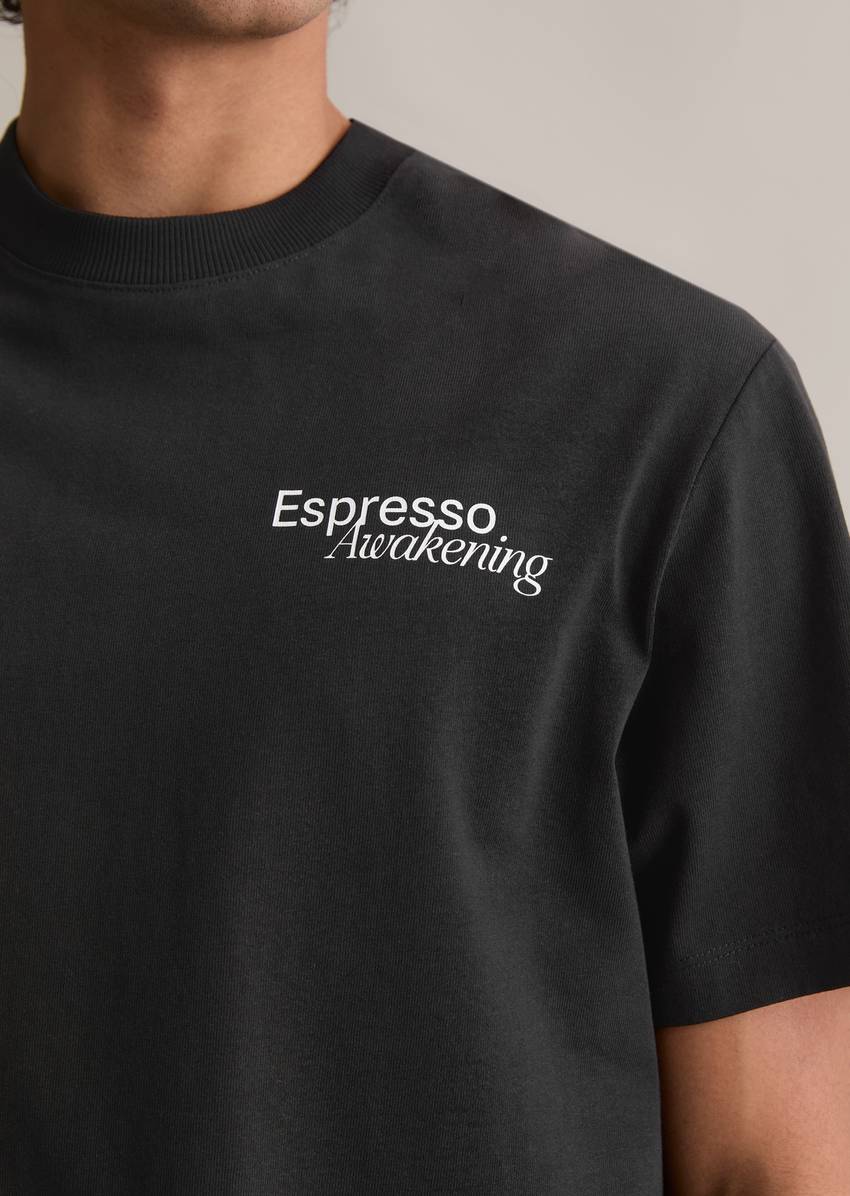 Relaxed T-shirt with casual back print