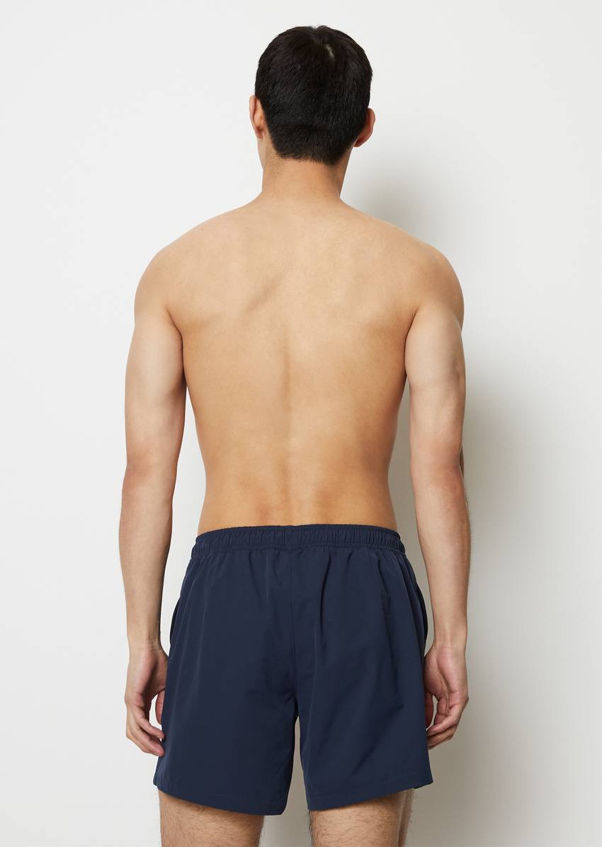 Swimming shorts made from recycled material