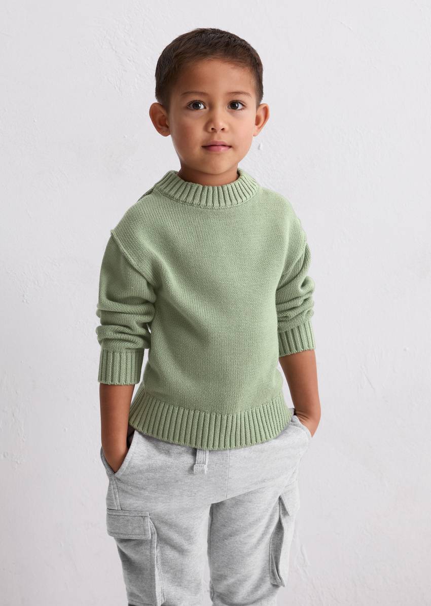 KIDS-BOYS sweater made from pure organic cotton