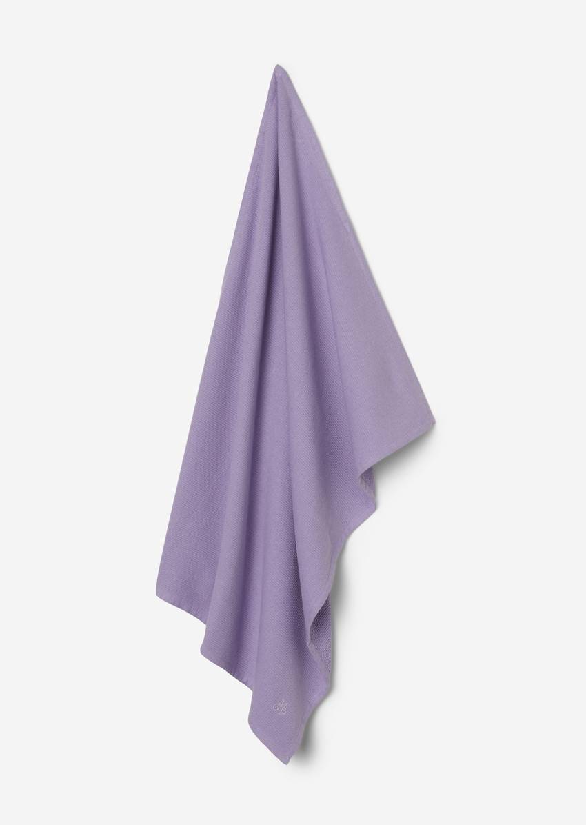 Kitchen towel with extra soft back