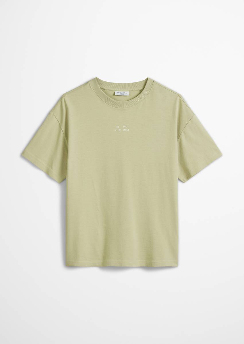 Basic relaxed T-shirt made from organic cotton
